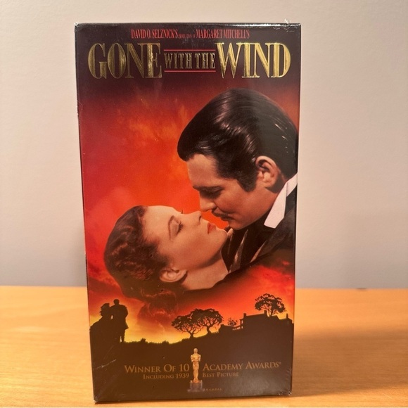 5x$25 VHS NEW & SEALED Gone With The Wind 2 Tape Movie Set Remastered MGM - Picture 1 of 6